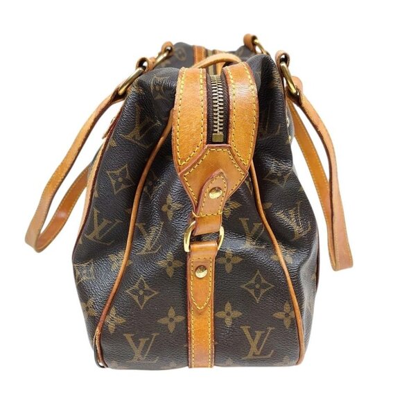 119435BQ (X6) Louis Vuitton Tote Bag Stresa PM Brown Monogram - Picture 2 of 9